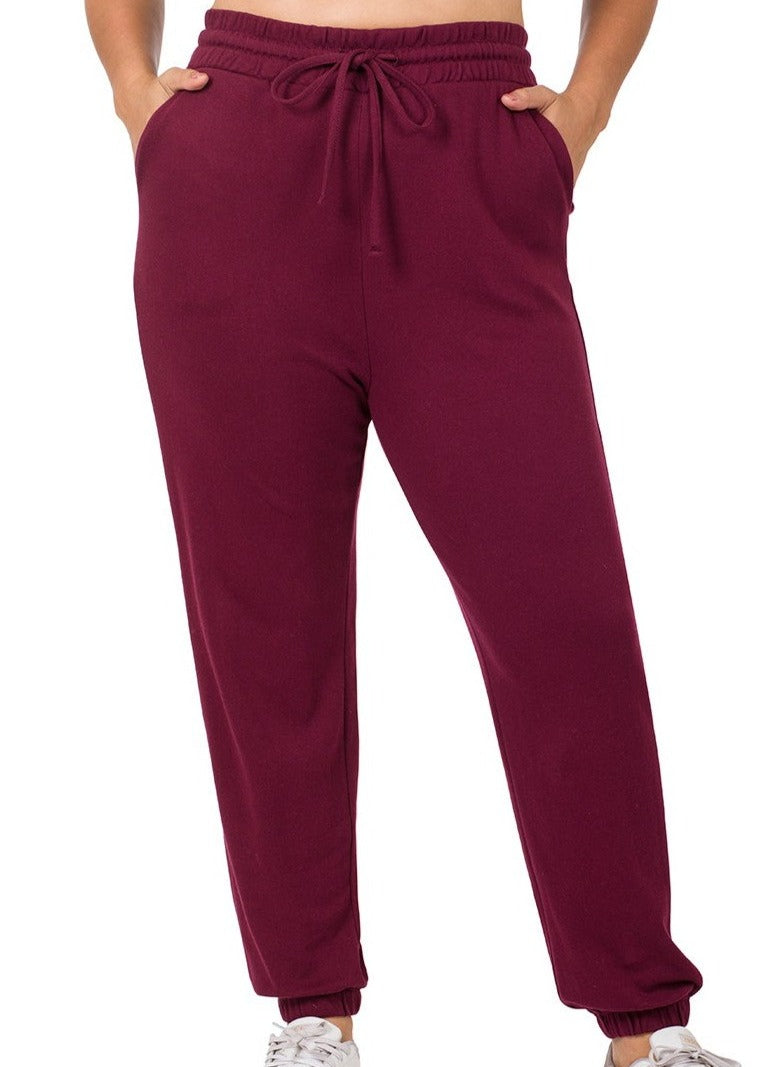 Relax Fit Jogger Pants with Pockets