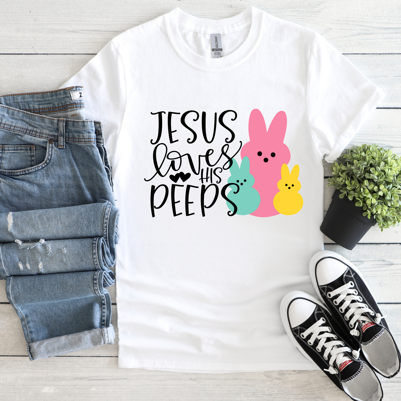 Jesus Loves His Peeps